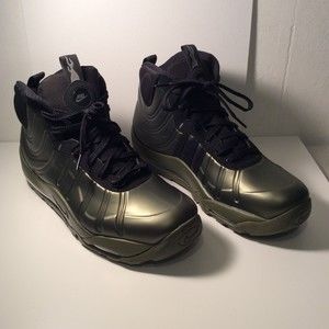 Nike Air Bakin Poste Green/Black  Boot Size 12